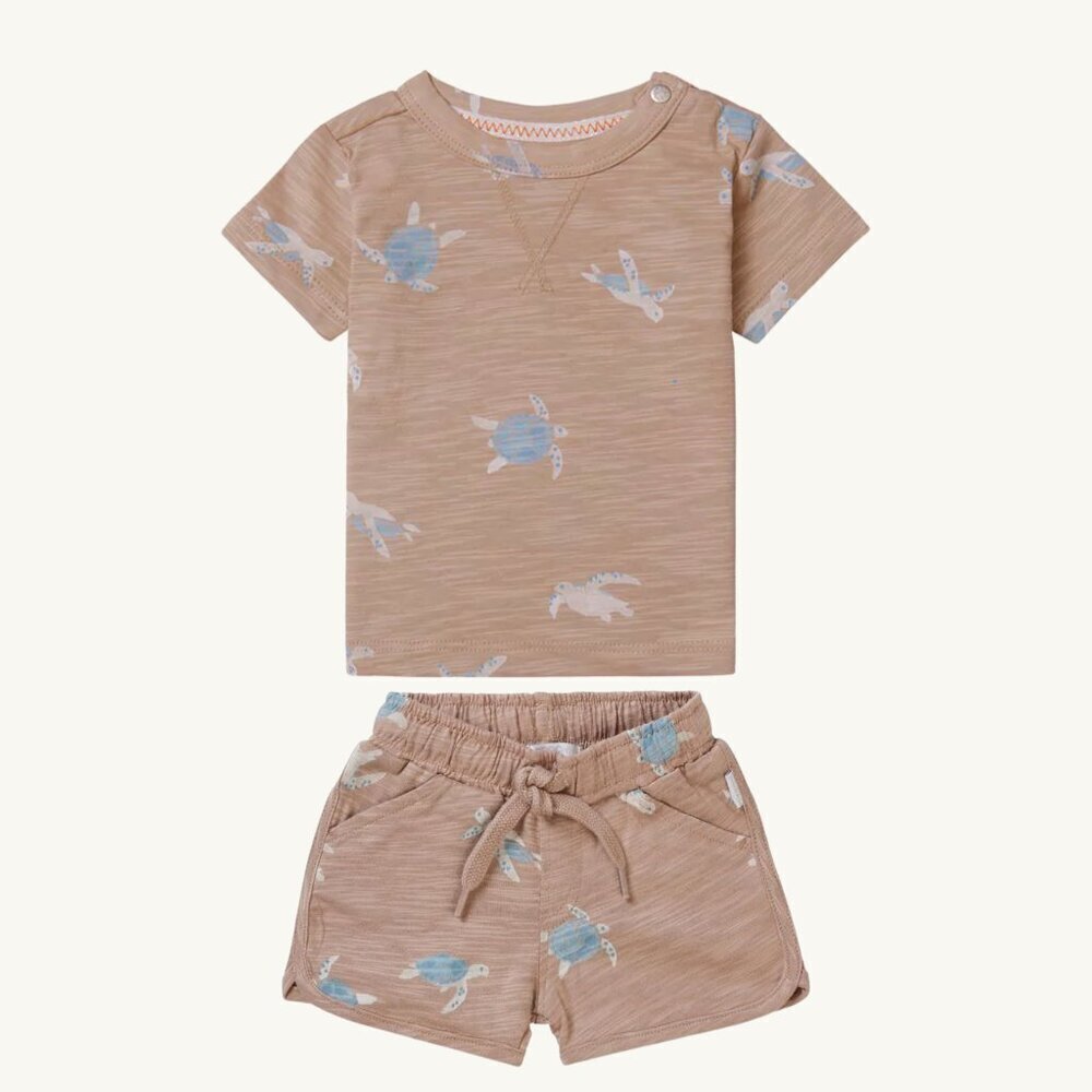NWT - ORGANIC premium brand turtles set​​​​